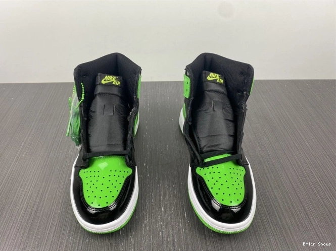 Bmlin Shoes 1 Pine High Air OG Jordan 555088-030 Green 0820